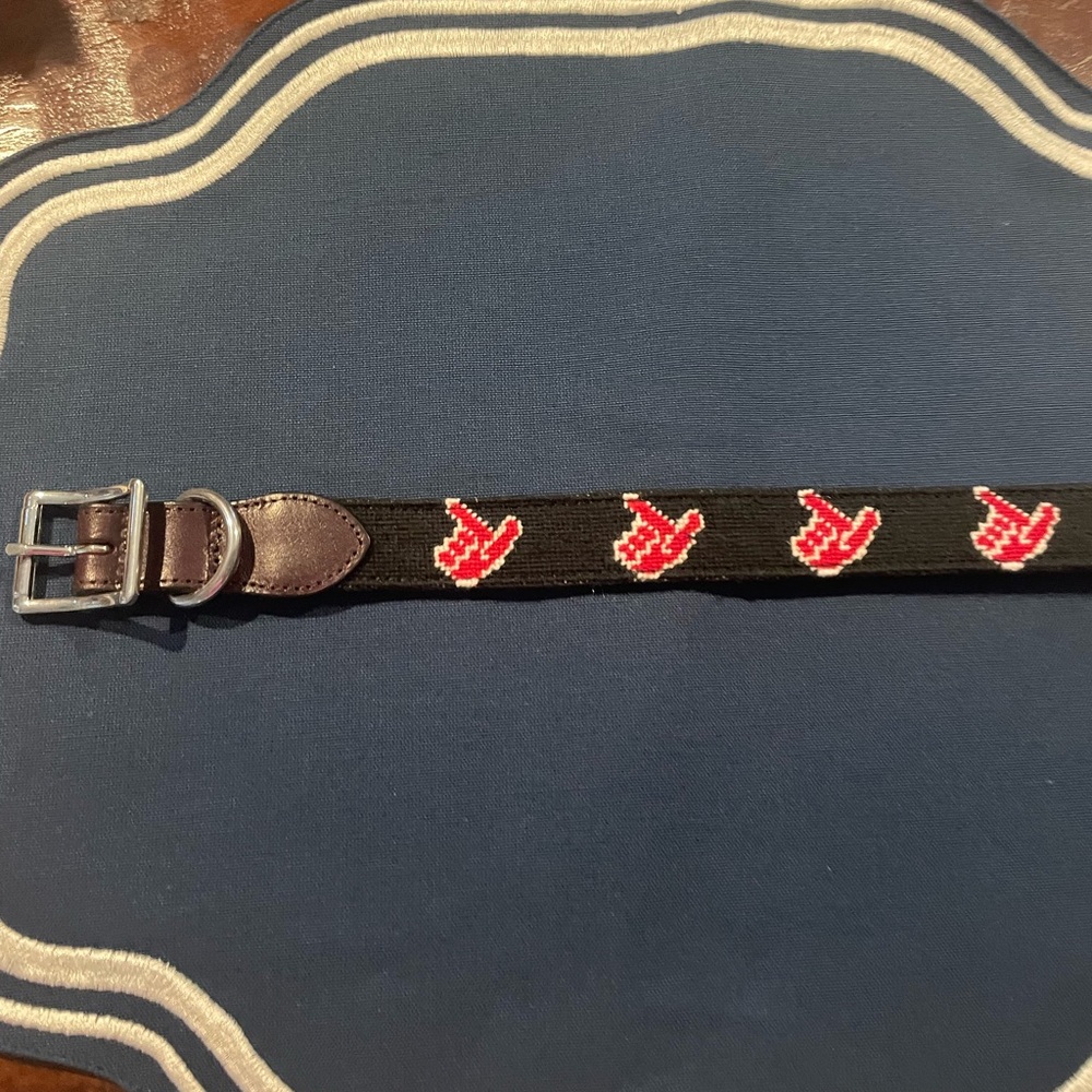 Texas Teck Guns Up Sz L dog collar NWT